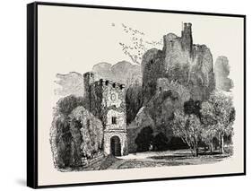 Ruins of Arundel Castle-null-Framed Stretched Canvas