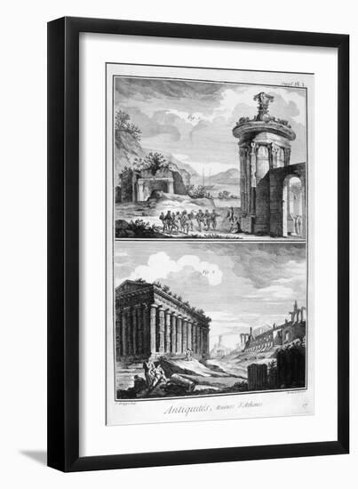 Ruins of Athens, 1751-1777-Bernard-Framed Giclee Print