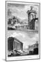 Ruins of Athens, 1751-1777-Bernard-Mounted Giclee Print