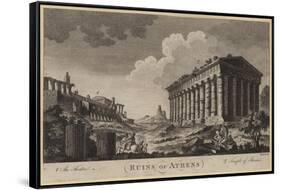 Ruins of Athens-null-Framed Stretched Canvas