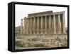 Ruins of Baalbek, Unesco World Heritage Site, Lebanon, Middle East-Alison Wright-Framed Stretched Canvas