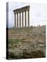 Ruins of Baalbek, Unesco World Heritage Site, Lebanon, Middle East-Alison Wright-Stretched Canvas