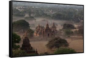 Ruins of Bagan (Pagan), Myanmar (Burma), Asia-Colin Brynn-Framed Stretched Canvas