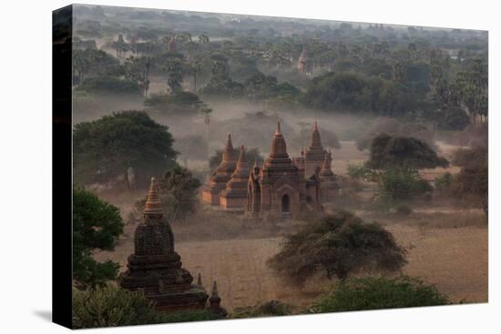 Ruins of Bagan (Pagan), Myanmar (Burma), Asia-Colin Brynn-Stretched Canvas