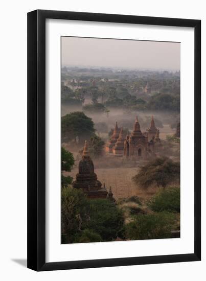 Ruins of Bagan (Pagan), Myanmar (Burma), Asia-Colin Brynn-Framed Photographic Print