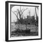 Ruins of Beury Chateau, Festubert, France, World War I, C1914-C1918-null-Framed Photographic Print