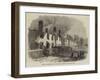 Ruins of Broadclist, a Village Near Exeter, after the Fire-null-Framed Giclee Print