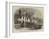 Ruins of Broadclist, a Village Near Exeter, after the Fire-null-Framed Giclee Print