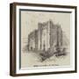 Ruins of Brougham Castle-null-Framed Giclee Print