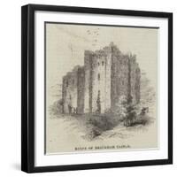 Ruins of Brougham Castle-null-Framed Giclee Print