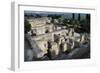 Ruins of Building-null-Framed Giclee Print