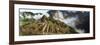 Ruins of Buildings at an Archaeological Site, Inca Ruins, Machu Picchu, Cusco Region, Peru-null-Framed Photographic Print