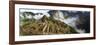 Ruins of Buildings at an Archaeological Site, Inca Ruins, Machu Picchu, Cusco Region, Peru-null-Framed Photographic Print