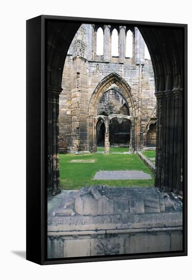 Ruins of Cathedral-null-Framed Stretched Canvas