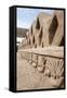 Ruins of Chan Chan Pre-Columbian Archaeological Site Near Trujillo, Peru, South America-Michael DeFreitas-Framed Stretched Canvas
