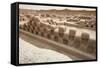 Ruins of Chan Chan Pre-Columbian Archaeological Site Near Trujillo, Peru, South America-Michael DeFreitas-Framed Stretched Canvas