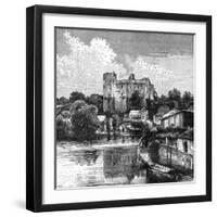 Ruins of Château De Clisson, France, 1898-Barbant-Framed Premium Giclee Print