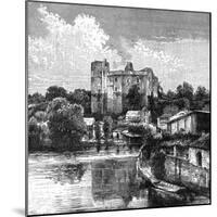 Ruins of Château De Clisson, France, 1898-Barbant-Mounted Giclee Print