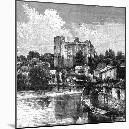 Ruins of Château De Clisson, France, 1898-Barbant-Mounted Giclee Print