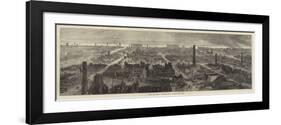 Ruins of Chicago, Looking East Towards the Lake-null-Framed Giclee Print