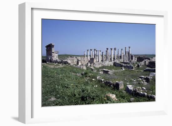 Ruins of Christian Church of Apamea, Syria, Byzantine Civilization, 5th Century-null-Framed Giclee Print