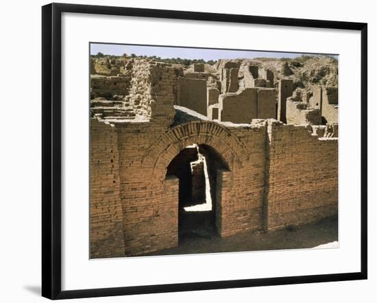 Ruins of City of Babylon, Al Hillah, Province of Babylon, Iraq, 7th-6th Century BC-null-Framed Giclee Print