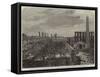 Ruins of Colonel Colt's Patent Firearms Factory at Hartford-null-Framed Stretched Canvas