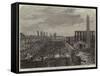 Ruins of Colonel Colt's Patent Firearms Factory at Hartford-null-Framed Stretched Canvas