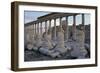 Ruins of Colonnade in Palmyra-null-Framed Photographic Print