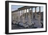 Ruins of Colonnade in Palmyra-null-Framed Photographic Print