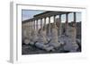 Ruins of Colonnade in Palmyra-null-Framed Photographic Print