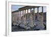 Ruins of Colonnade in Palmyra-null-Framed Photographic Print