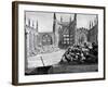 Ruins of Coventry Cathedral after Bombing by Germans During WWII-null-Framed Photographic Print