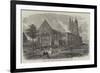 Ruins of Croydon Church, Lately Destroyed by Fire-null-Framed Giclee Print