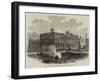 Ruins of Cumberland Lodge, Windsor Park, after the Fire-null-Framed Giclee Print