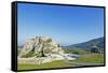 Ruins of Devin Castle, Danube River, Bratislava, Slovakia, Europe-Christian Kober-Framed Stretched Canvas