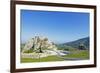 Ruins of Devin Castle, Danube River, Bratislava, Slovakia, Europe-Christian Kober-Framed Photographic Print