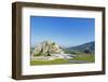 Ruins of Devin Castle, Danube River, Bratislava, Slovakia, Europe-Christian Kober-Framed Premium Photographic Print