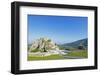 Ruins of Devin Castle, Danube River, Bratislava, Slovakia, Europe-Christian Kober-Framed Premium Photographic Print