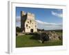 Ruins of Donnington Castle, Newbury, Berkshire, England-Stuart Black-Framed Photographic Print