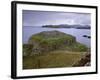 Ruins of Dun Ardrek, Guarding the Entrance of Loch Harport, Near Portnalong, Isle of Skye, Scotland-Patrick Dieudonne-Framed Photographic Print