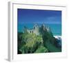 Ruins Of Dunluce Castle-null-Framed Art Print