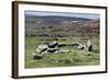 Ruins of Early Bronze Age House, About 3500 Years Old, Grimspound-David Lomax-Framed Photographic Print