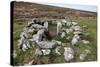 Ruins of Early Bronze Age House, About 3500 Years Old, Grimspound-David Lomax-Stretched Canvas