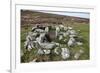 Ruins of Early Bronze Age House, About 3500 Years Old, Grimspound-David Lomax-Framed Photographic Print