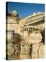 Ruins of Elefsina, Attica, Greece-Rainer Hackenberg-Stretched Canvas