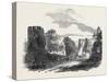 Ruins of Farleigh-Hungerford Castle, Somerset-null-Stretched Canvas