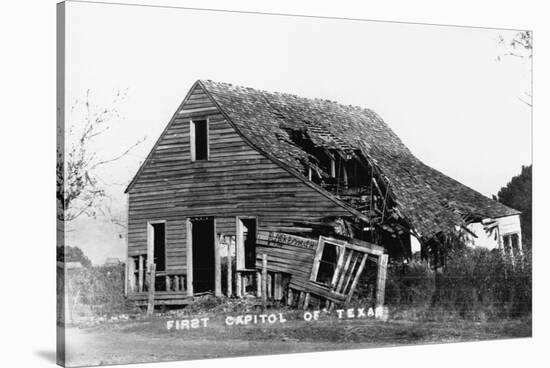 Ruins of First Capitol of Texas-null-Stretched Canvas