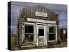 Ruins of Gas Station, Pinedale, Wyoming, United States of America, North America-Balan Madhavan-Stretched Canvas