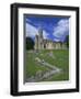 Ruins of Glastonbury Abbey, Glastonbury, Somerset, England, UK-Chris Nicholson-Framed Premium Photographic Print